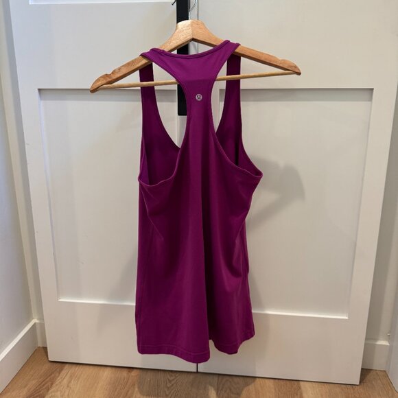 Lululemon Purple Racerback Tank Top L/XL - Picture 3 of 5
